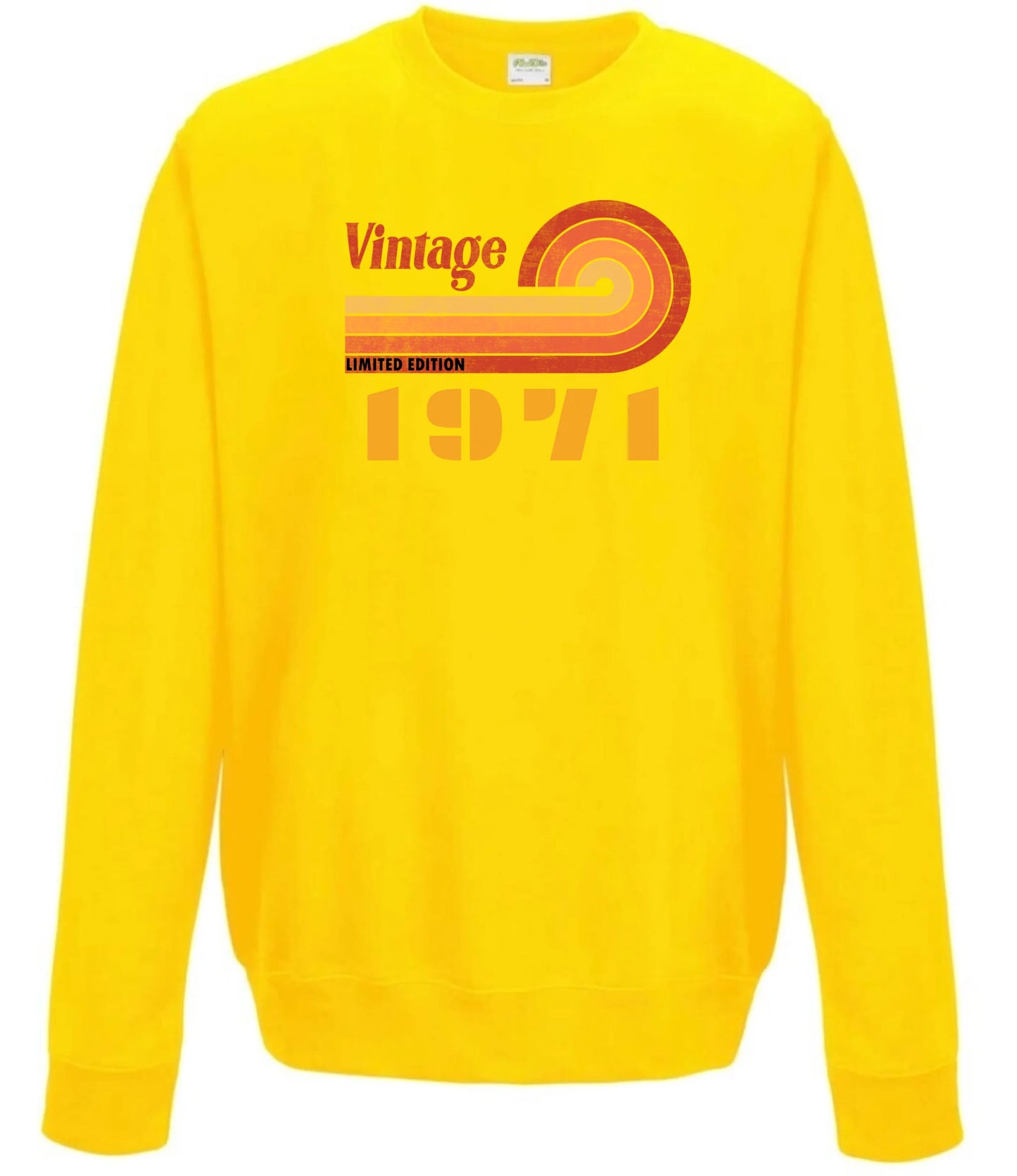Vintage födelsedag t-shirt med personligt med födelseår huvtröja sweatshirt