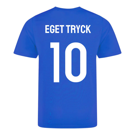 Träningströja med eget personligt namn & nummer tryck