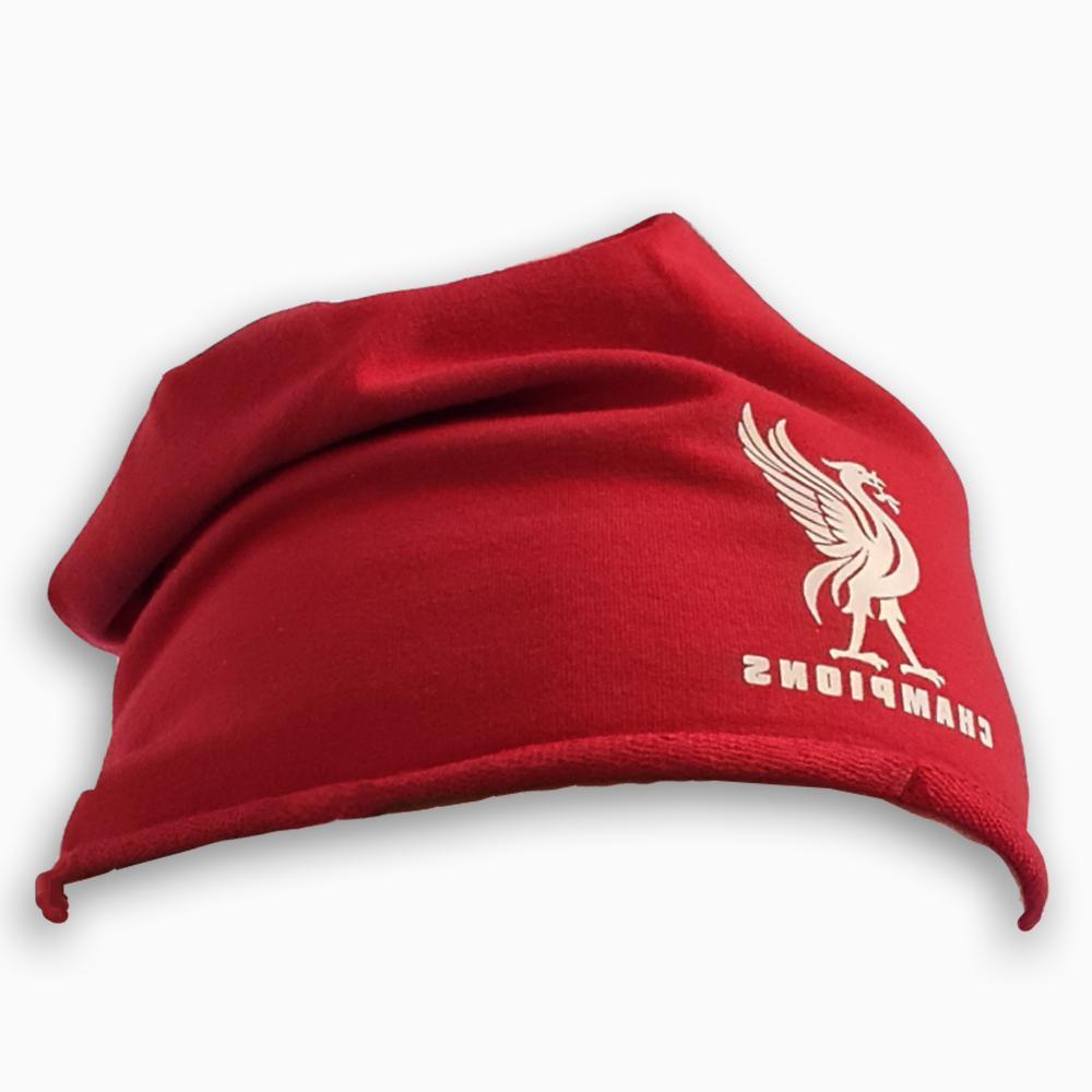 Liverpool style Champions beanie mössa - Liverbird ski hat