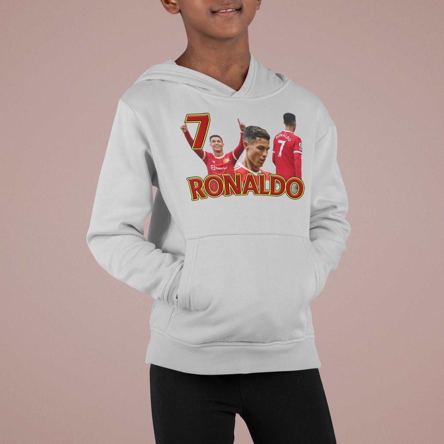 Ronaldo Huvtröja Ask Hoodie retur till Manchester United