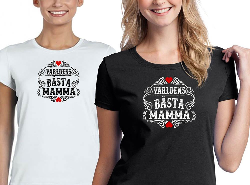 Mamma T-shirt , Världens bästa