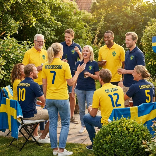 Sverige fotbollströja med eget namn – så designar du din egen tröja