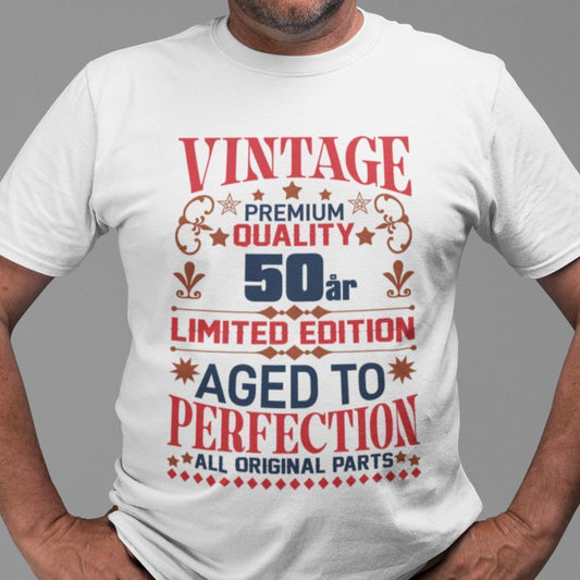 T-shirt till födelse 50år