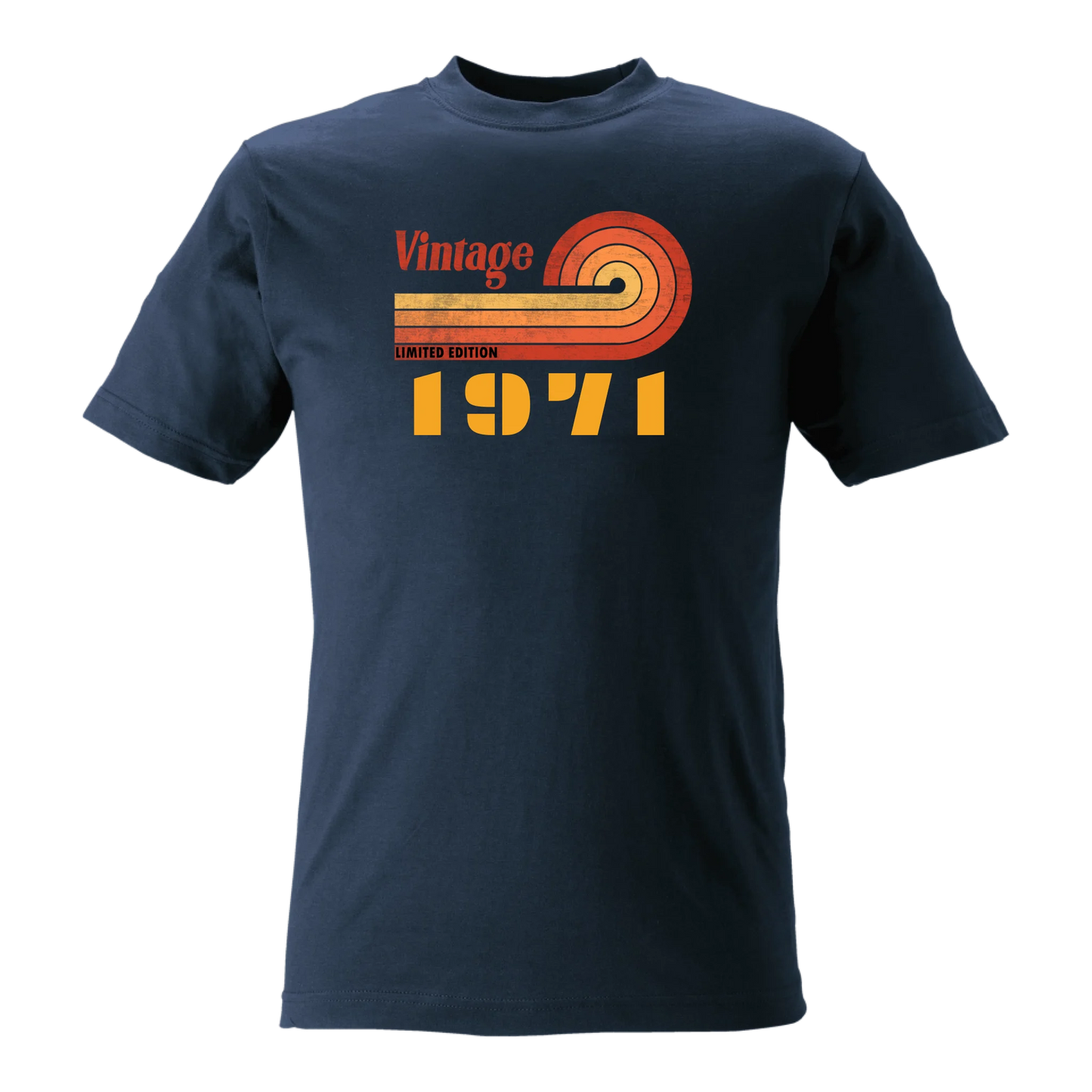 Vintage födelsedag t-shirt med personligt med födelseår huvtröja sweatshirt