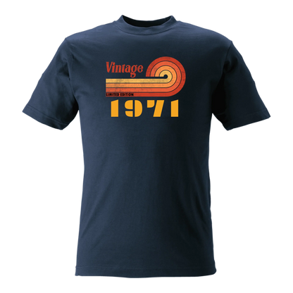 Vintage födelsedag t-shirt med personligt med födelseår huvtröja sweatshirt