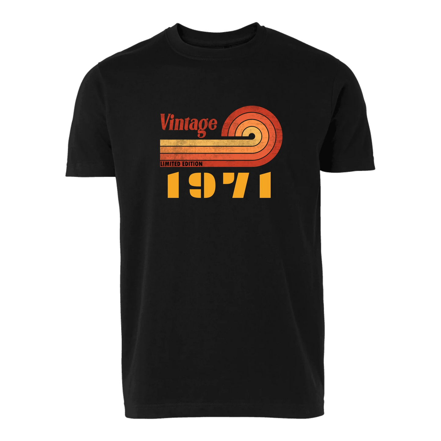 Vintage födelsedag t-shirt med personligt med födelseår huvtröja sweatshirt