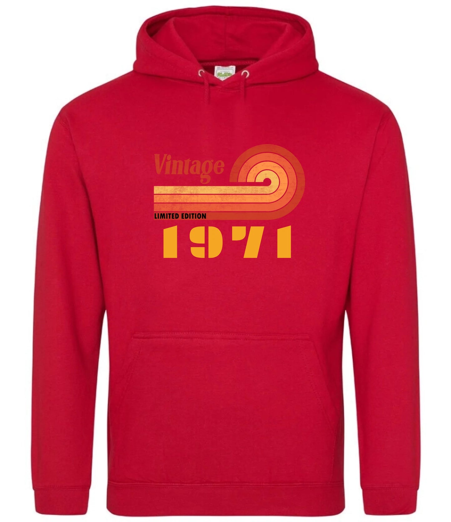 Vintage födelsedag t-shirt med personligt med födelseår huvtröja sweatshirt