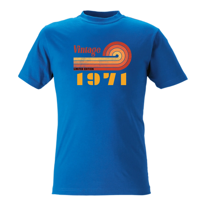 Vintage födelsedag t-shirt med personligt med födelseår huvtröja sweatshirt