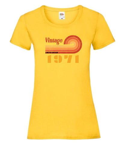 Vintage födelsedag t-shirt med personligt med födelseår huvtröja sweatshirt