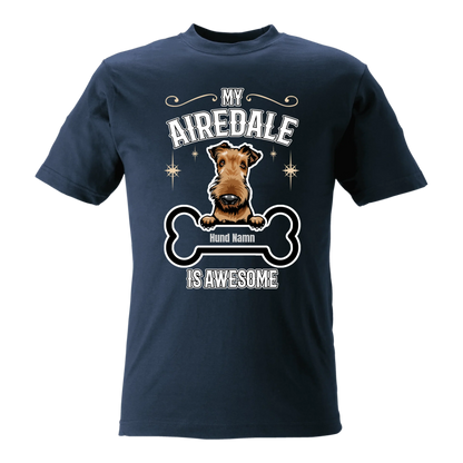 Personligt Hund t-shirt med eget hundras och namn Sweatshirt