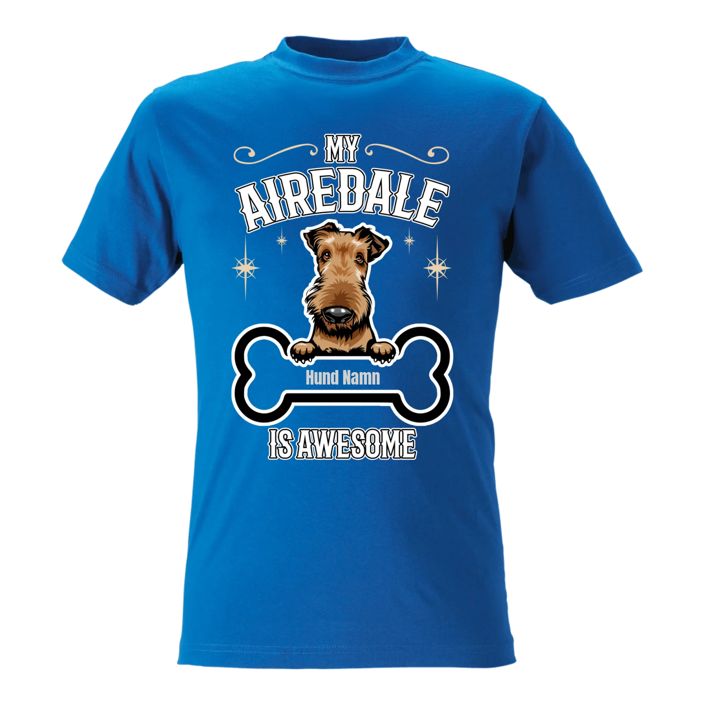 Personligt Hund t-shirt med eget hundras och namn Sweatshirt