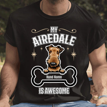 Personligt Hund t-shirt med eget hundras och namn Sweatshirt