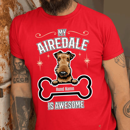 Personligt Hund t-shirt med eget hundras och namn Sweatshirt