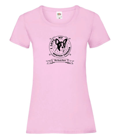Hund t-shirt med personligt tryck.