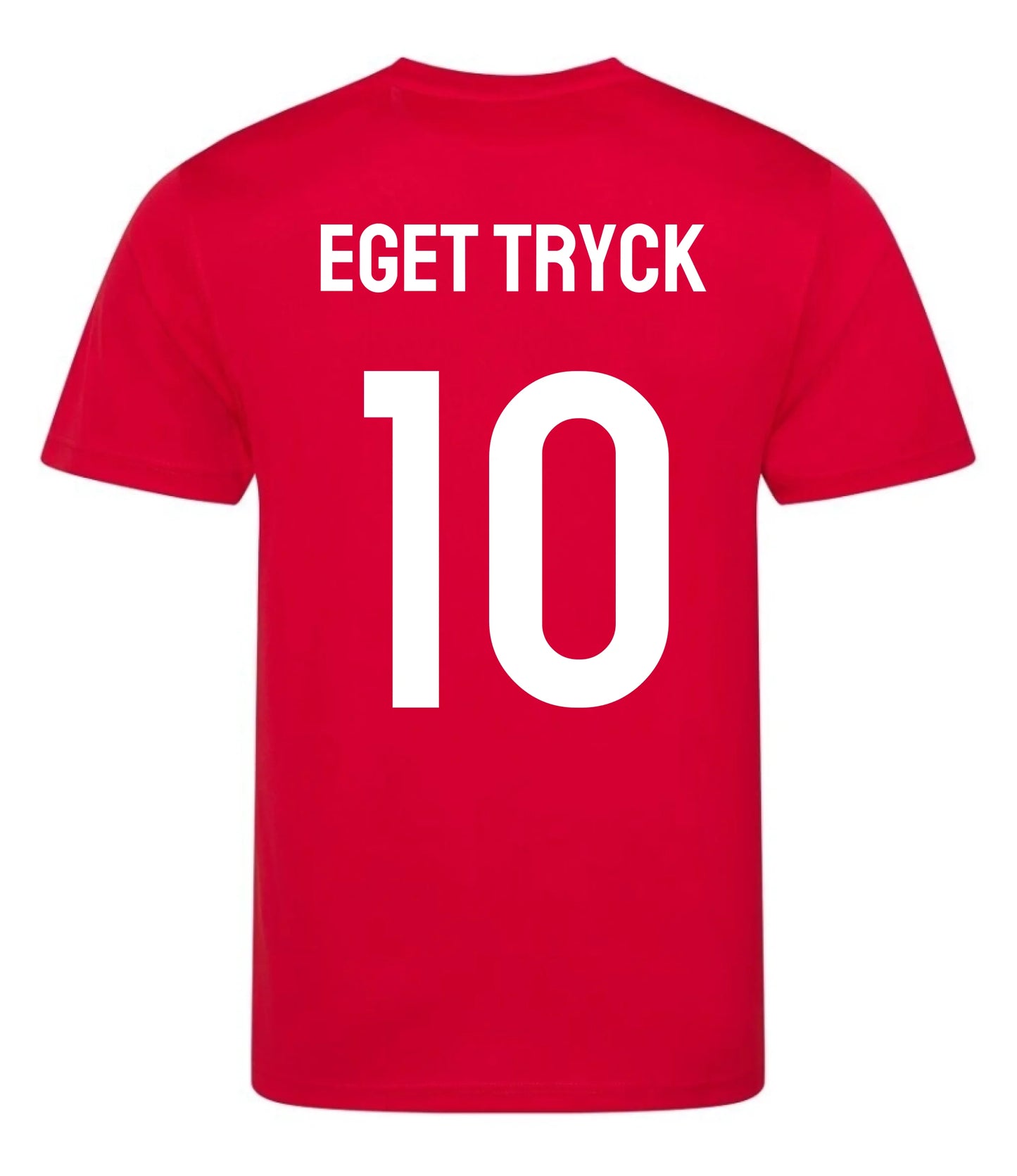 Träningströja med eget personligt namn & nummer tryck