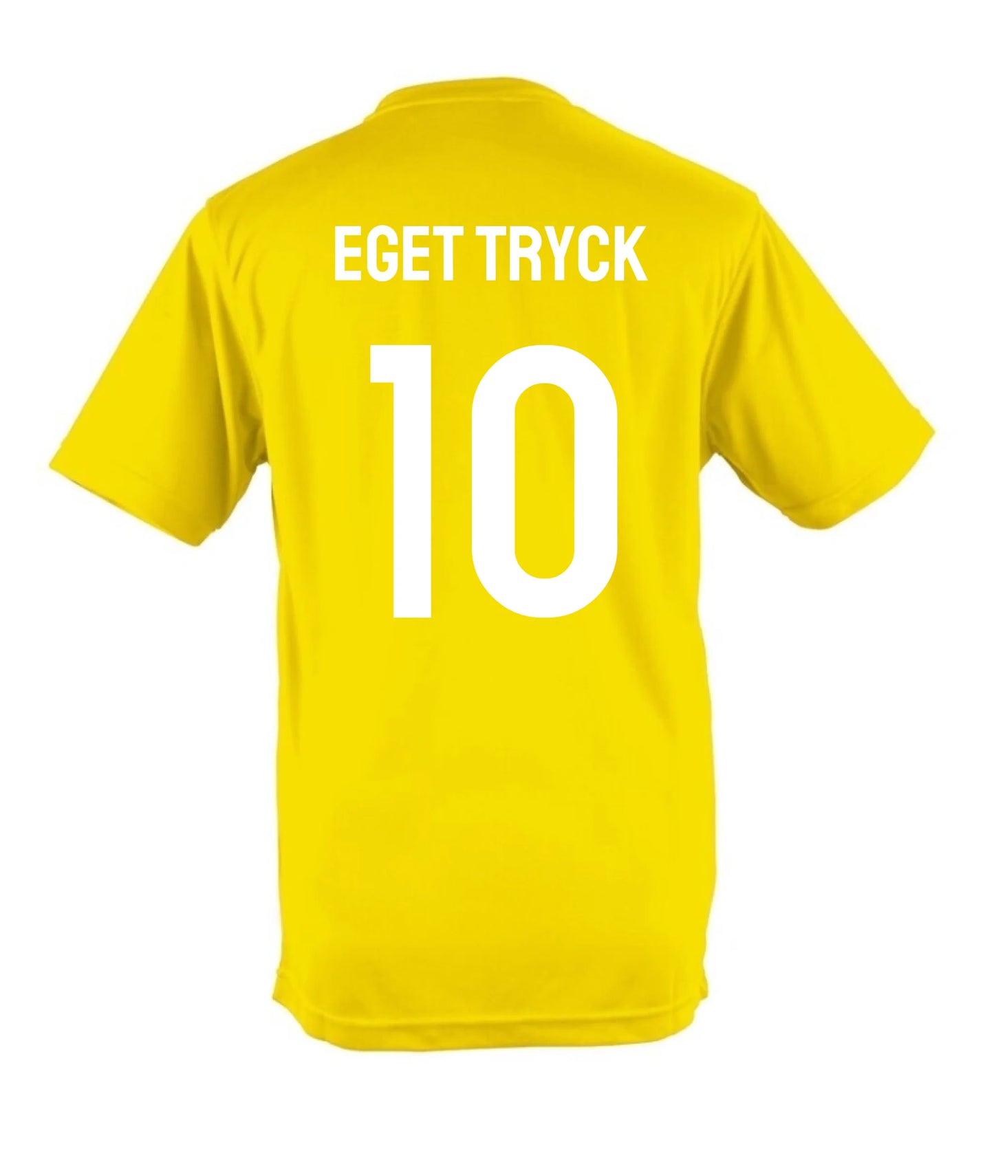 Träningströja med eget personligt namn & nummer tryck