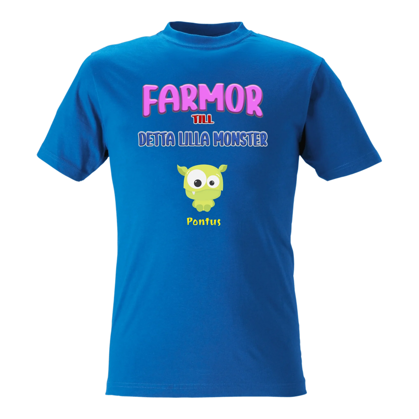 Farmor lilla monster t-shirt