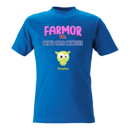 Farmor lilla monster t-shirt