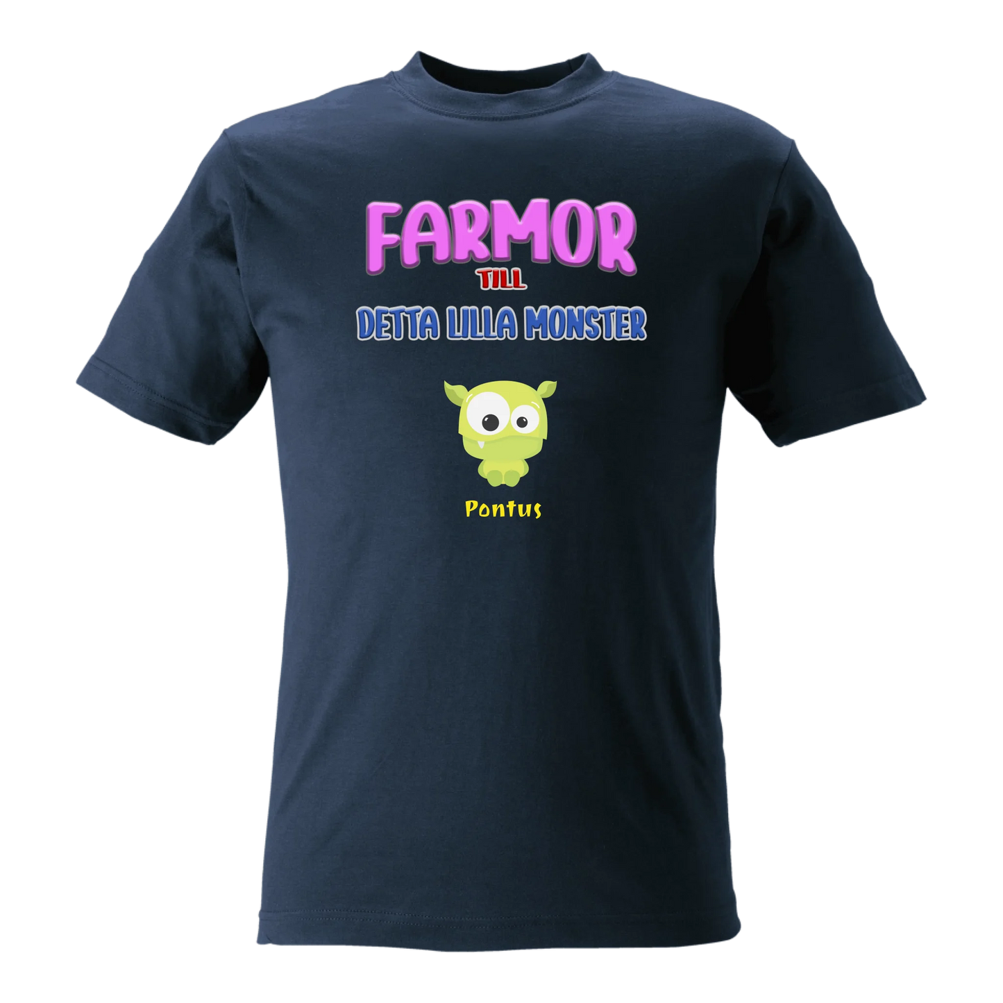 Farmor lilla monster t-shirt