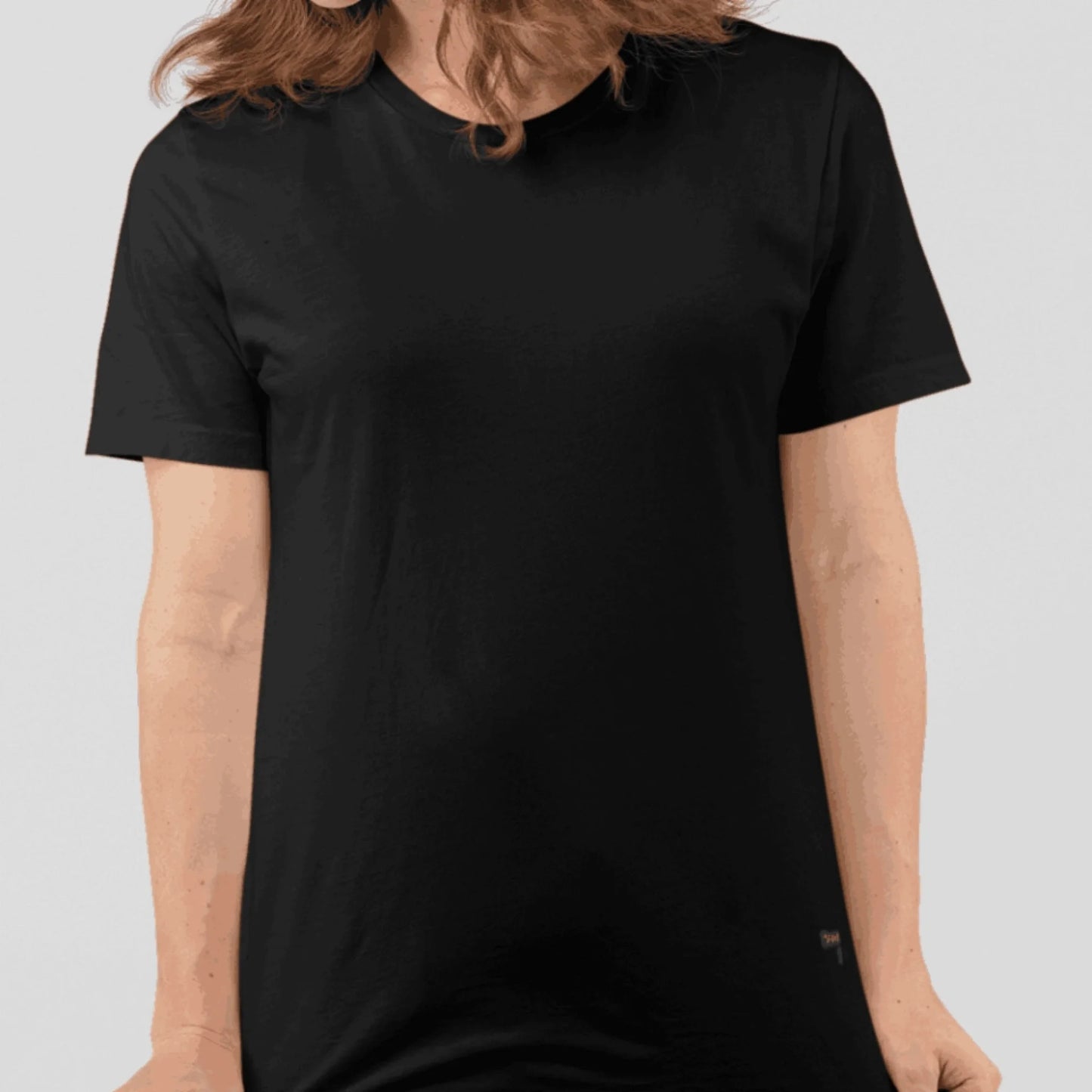 T-shirt med eget Logo brösttryck - Välj bland 10 färger