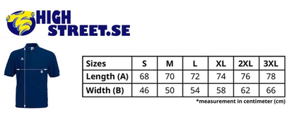 size guide - pike tröja