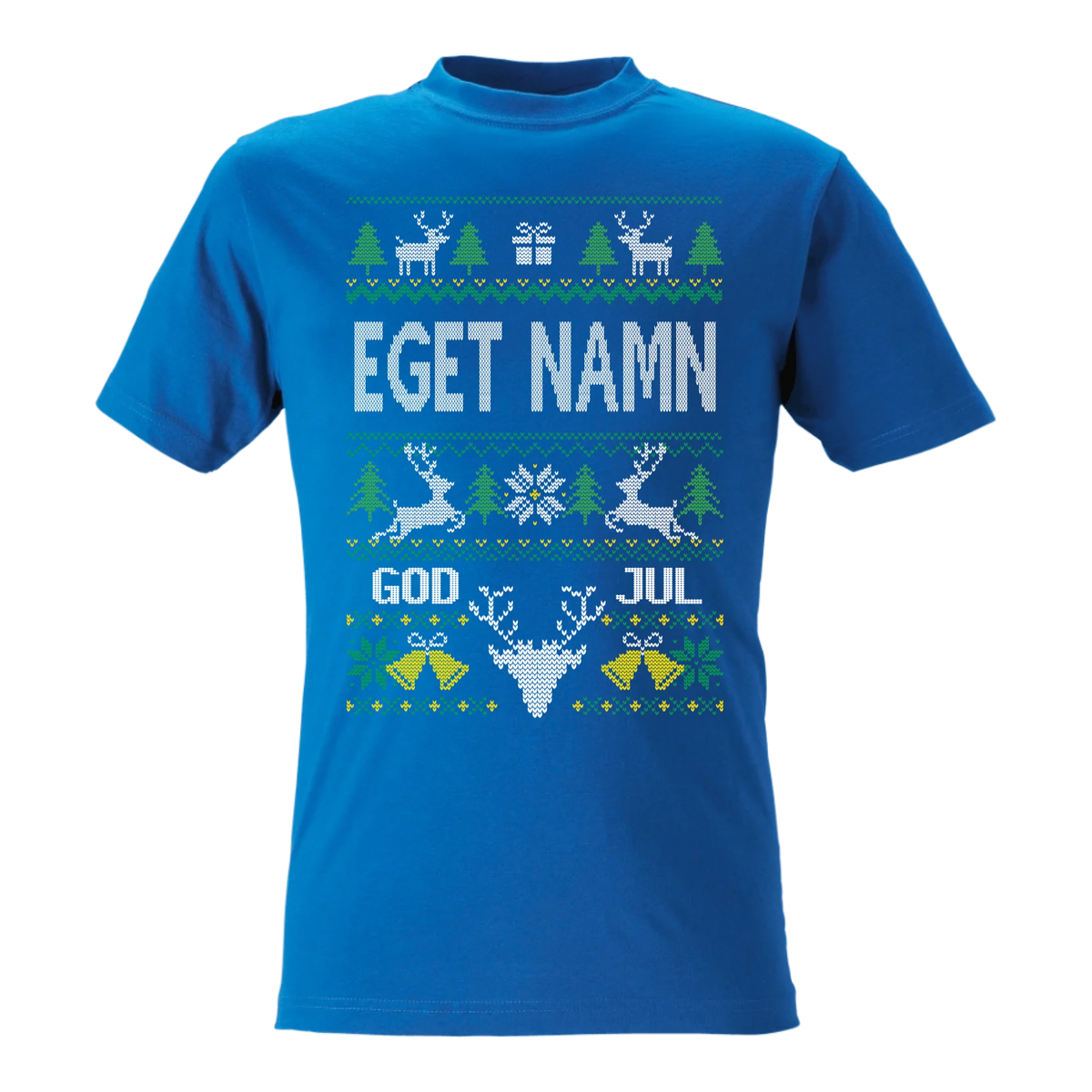 Personlig jul t-shirt eller Sweatshirt med eget namn – designa live