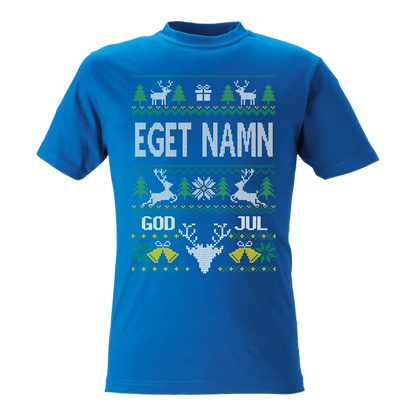 Personlig jul t-shirt eller Sweatshirt med eget namn – designa live