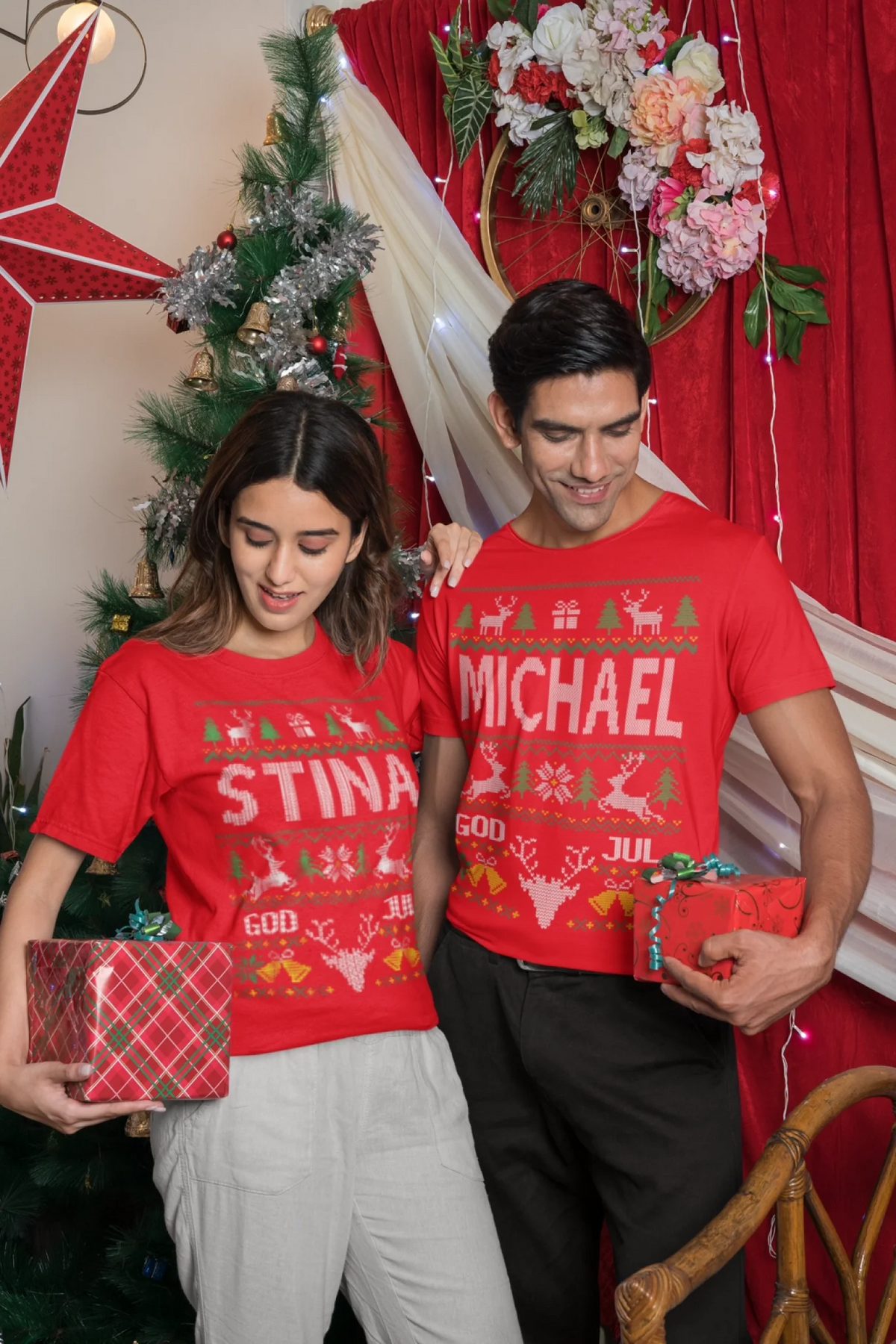 t-shirt-mockup-of-a-couple-holding-christmas-gifts-m30614