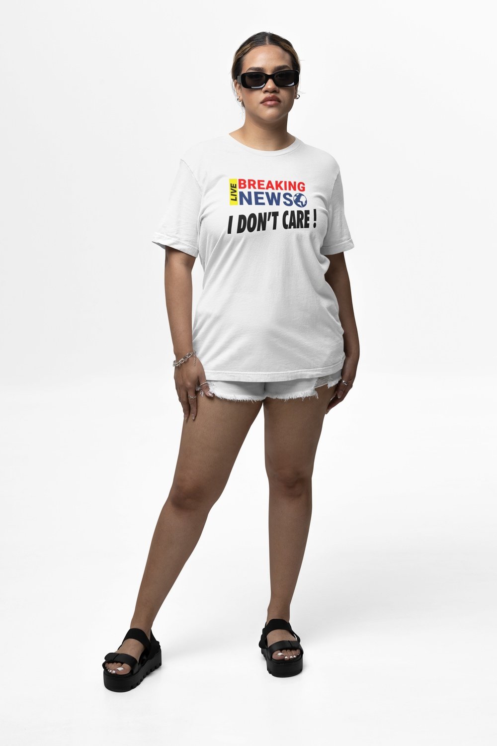 Breaking news - I do not care vit T-shirt