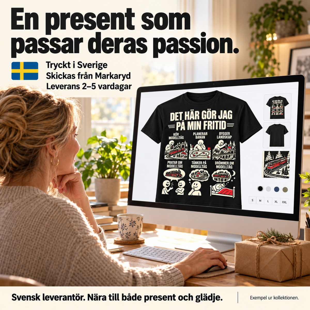 Körsång T-shirt - Det här gör jag på min fritid - Present till körsångare