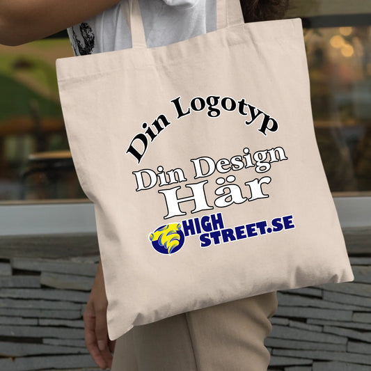 Shopping Kassa med eget tryck tote bags 