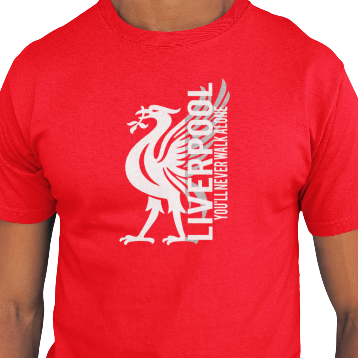 Liverpool FC t-shirt med logo fram