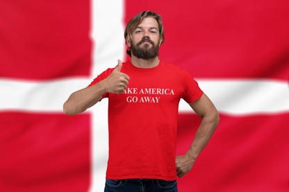 MAGA - Röd t-shirt – Make America Go Away