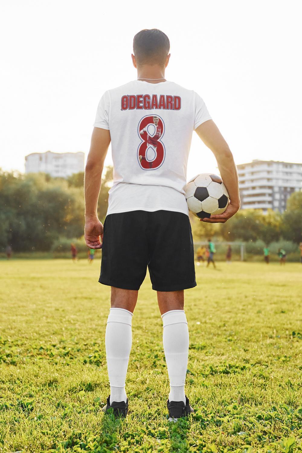 Martin Ødegaard Arsenal Norge spelare t-shirt sportströja