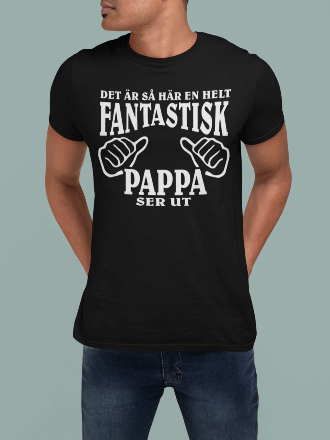 Hur en fantastisk Pappa ser ut t-shirt