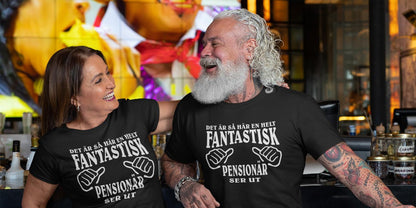 Pensionär T-shirt – “Det är så här en helt fantastisk pensionär ser ut”