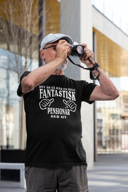 Pensionär T-shirt – “Det är så här en helt fantastisk pensionär ser ut”