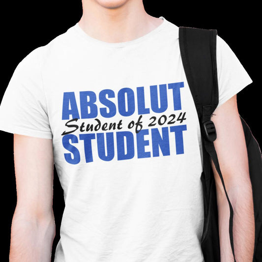 Studenten T-shirt Absolut student 2024