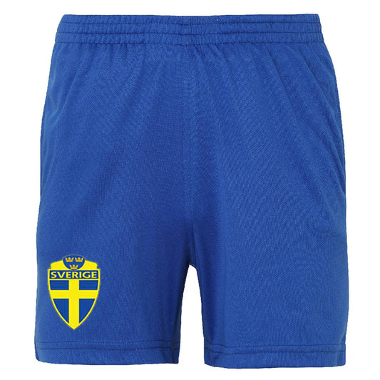 Sverige shorts - Barnstorlekar