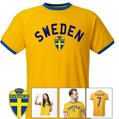 Sweden_Tshirt_ISAK-fotbollstörja-sverige