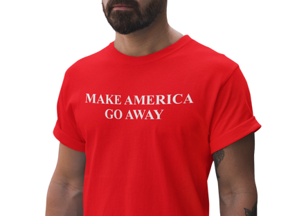 MAGA - Röd t-shirt – Make America Go Away