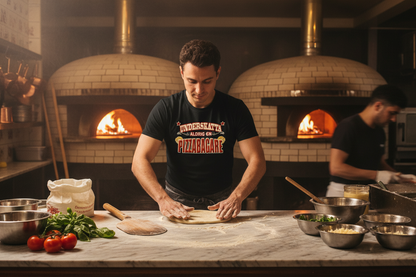Yrkes pizzabagare T-shirt  - Underskatta aldrig en pizzabagare