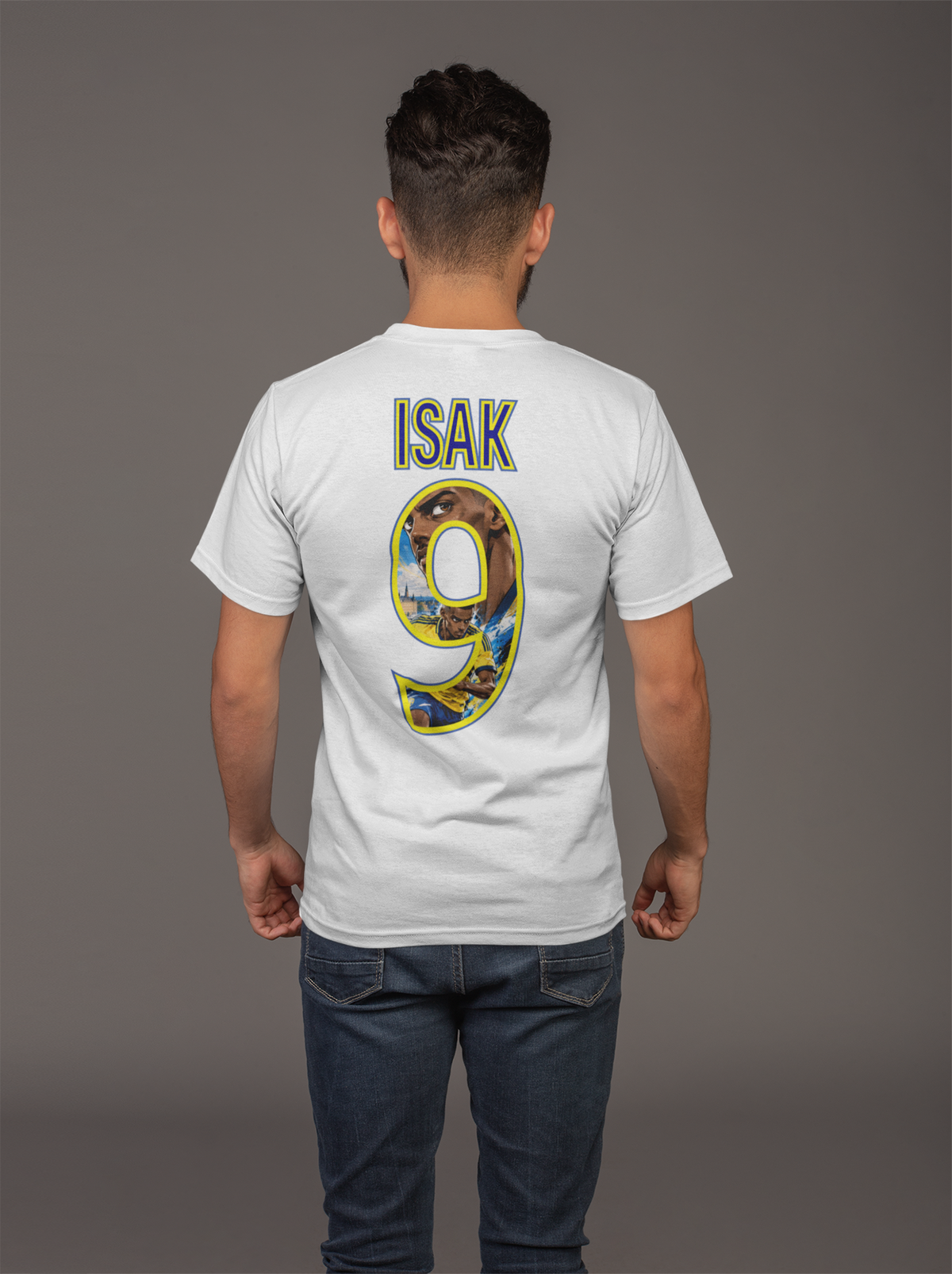 Alexander Isak Sportströja Sverige &  Liverpool t-shirt med tryck fram & bak