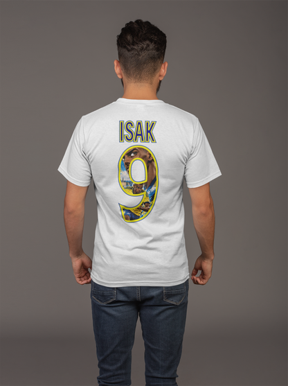 Alexander Isak Sportströja Sverige &  Liverpool t-shirt med tryck fram & bak