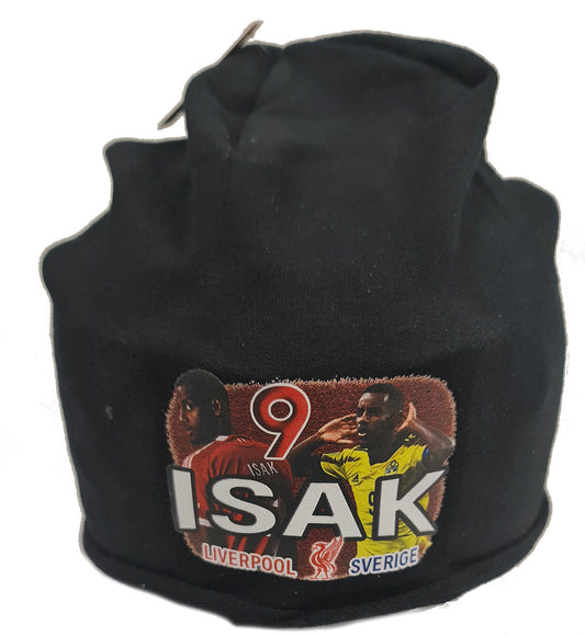 Alexander Isak svart beanie mössa - Liverpool & Sverige mössa