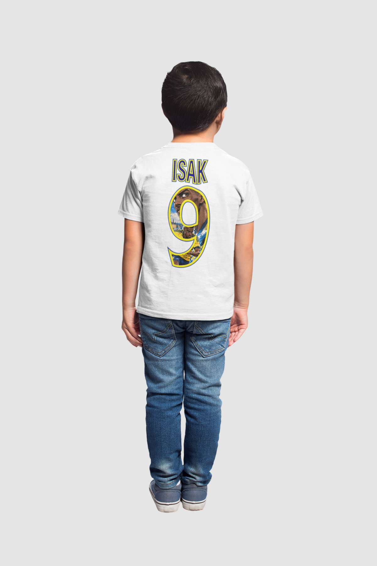 Alexander Isak Sportströja Sverige &  Liverpool t-shirt med tryck fram & bak