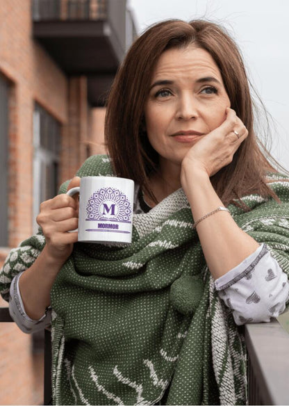Monogram mugg med eget namn