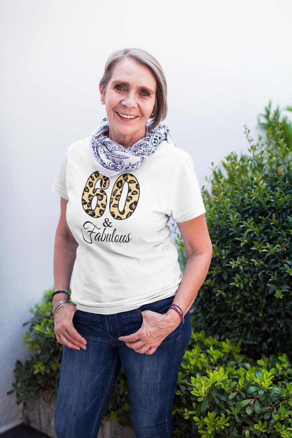 60år t-shirt födelsedag present