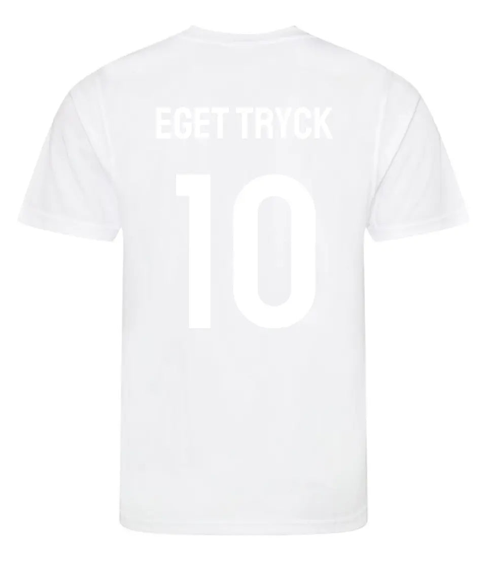 Träningströja med eget personligt namn & nummer tryck