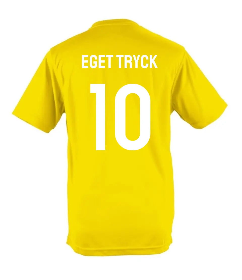 Träningströja med eget personligt namn & nummer tryck